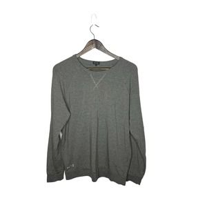 TWO BLIND BROTHERS gray  Raglan bamboo rayon cotton Henley Mens Large‎ gray